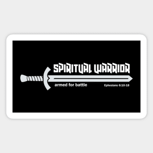 Spiritual Warrior Armor of God Warfare Ephesians Magnet